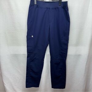 FIGS Technical Collection Navy Blue Cargo Scrub Pants‎ XS/S